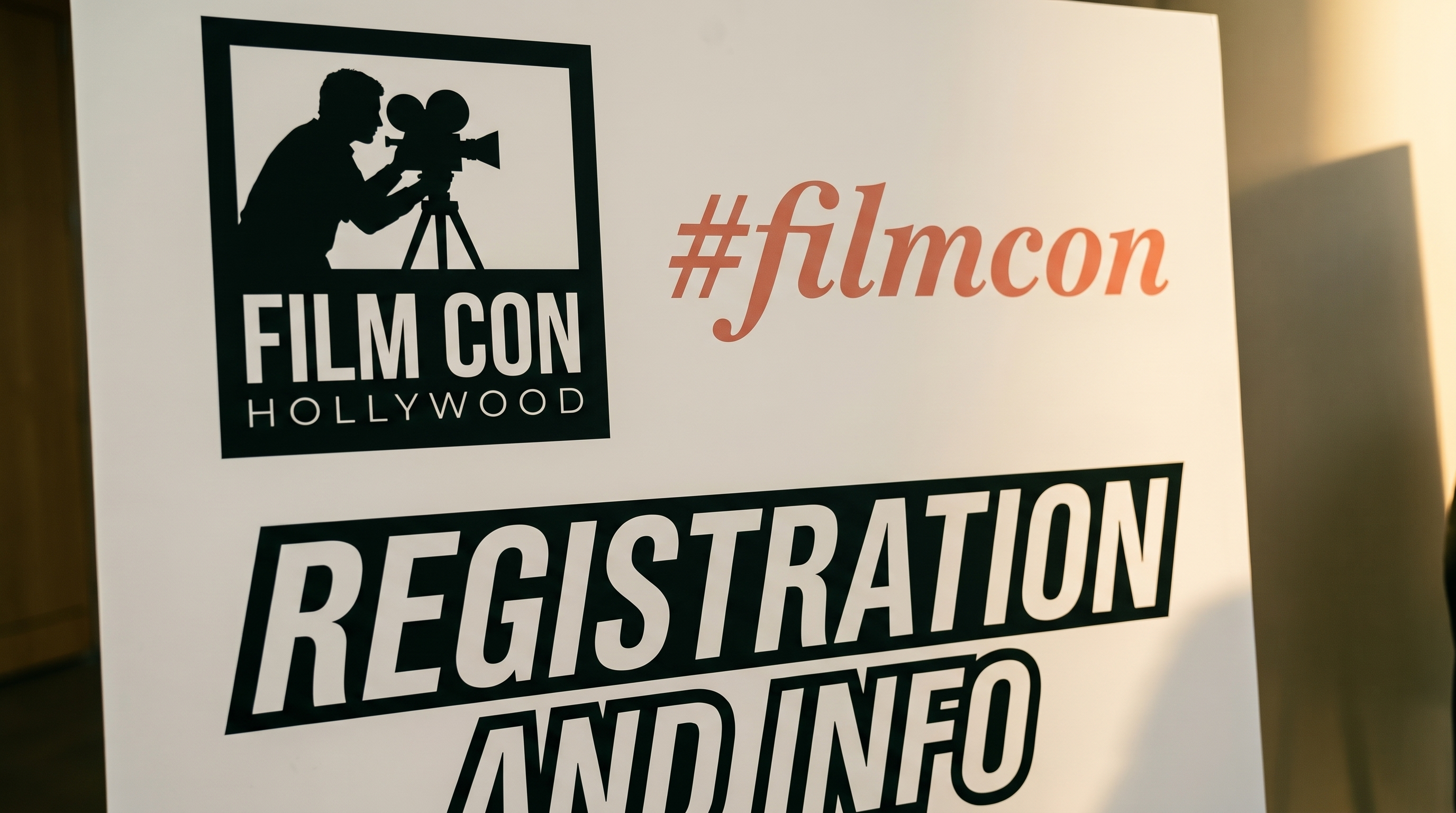 Film Con Hollywood festival scene